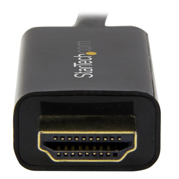 StarTech 6ft 2m Mini DisplayPort to HDMI Cable - 4K mDP to HDMI Adapter(MDP2HDMM2MB) - 5