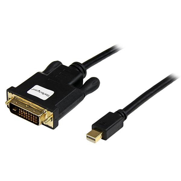 StarTech 3m Mini DisplayPort to DVI Adapter Cable - Mini DP to DVI-D(MDP2DVIMM10B) - 1