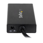 StarTech 3 Port Portable USB 3.0 Hub with Gigabit Ethernet Adapter NIC(ST3300GU3B) - 4