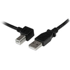 StarTech USB 2.0 A to Left Angle B Cable - M/M(USBAB1ML) - 1