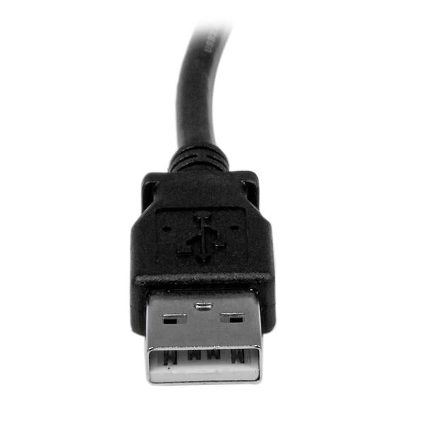 StarTech USB 2.0 A to Left Angle B Cable - M/M(USBAB1ML) - 3