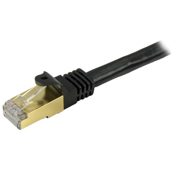 StarTech 10ft CAT6A Ethernet Cable - 10GbE STP Snagless 100W POE Black(C6ASPAT10BK) - 2