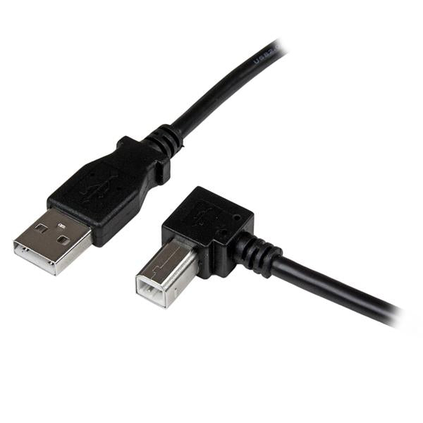 StarTech USB 2.0 A to Right Angle B Cable - M/M(USBAB1MR) - 1