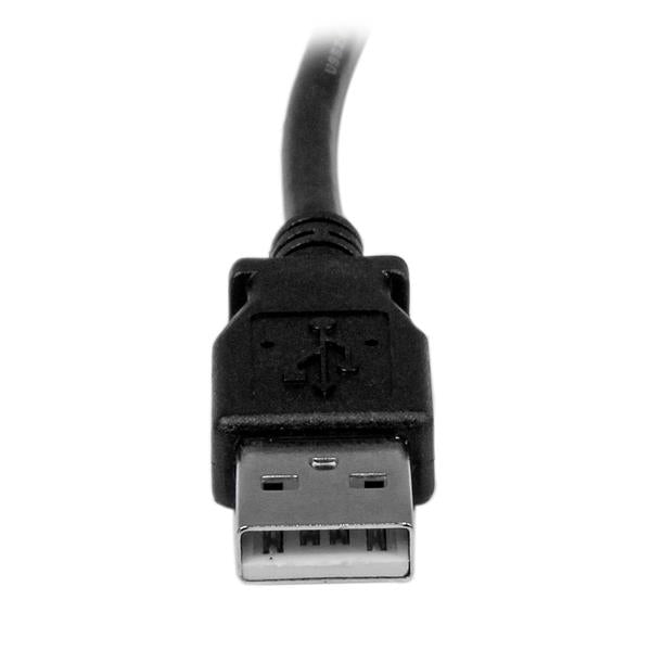 StarTech USB 2.0 A to Right Angle B Cable - M/M(USBAB1MR) - 3