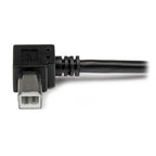 StarTech USB 2.0 A to Right Angle B Cable - M/M(USBAB1MR) - 5