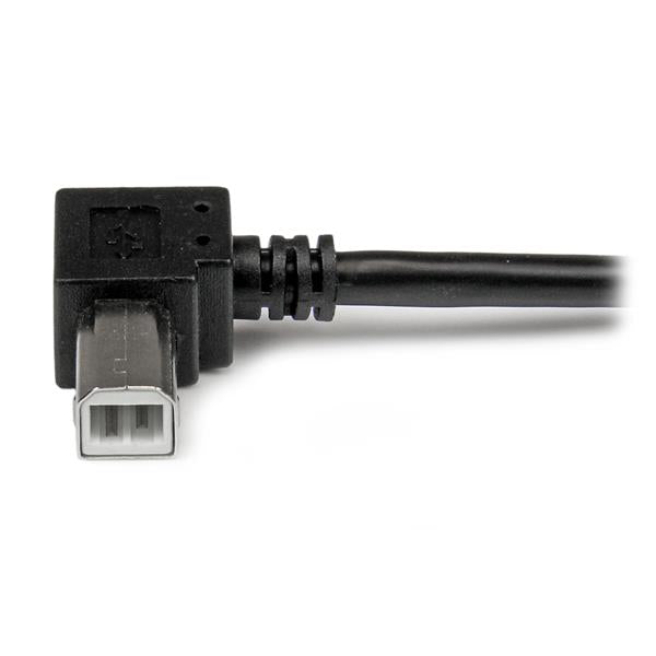 StarTech USB 2.0 A to Right Angle B Cable - M/M(USBAB1MR) - 5
