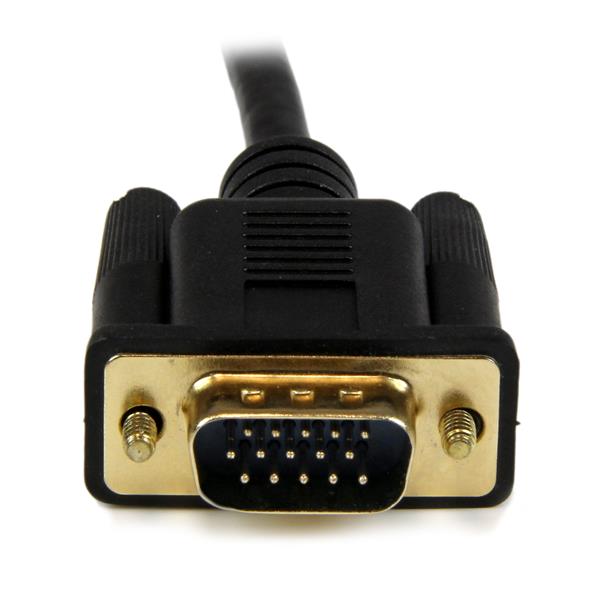 StarTech 10 ft HDMI to VGA Active Converter Cable - HDMI to VGA Adapter(HD2VGAMM10) - 5