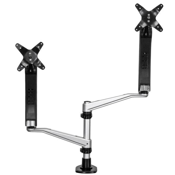 StarTech Desk Mount Dual Monitor Arm - Desk Clamp - Articulating - VESA(ARMDUAL30) - 2