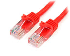 StarTech 3m Red Cat5e / Cat 5 Snagless Patch Cable 3 m(45PAT3MRD) - 1