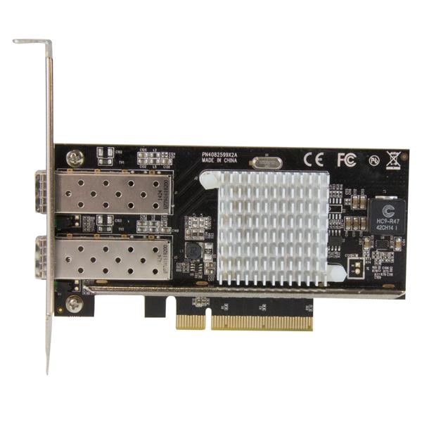 StarTech 2-Port 10G Fiber Network Card with Open SFP - PCIe, Intel Chip(PEX20000SFPI) - 3