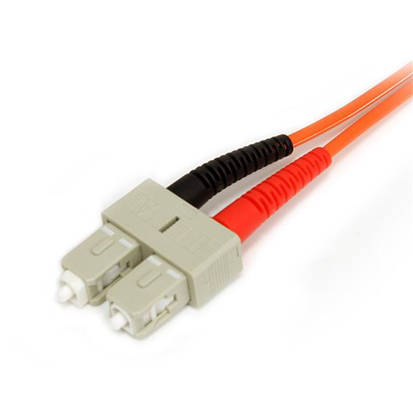 StarTech 5m Fiber Optic Cable - Multimode Duplex 62.5/125 LSZH - LC/SC(FIBLCSC5) - 3