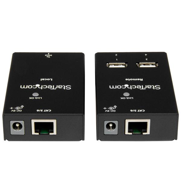 StarTech 4 Port USB 2.0-Over-Cat5-or-Cat6 Extender - Up to 165ft (50m)(USB2004EXTV) - 3