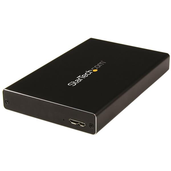 StarTech USB 3.0 Universal 2.5in SATA or IDE HDD/SSD Enclosure w/ UASP(UNI251BMU33) - 1
