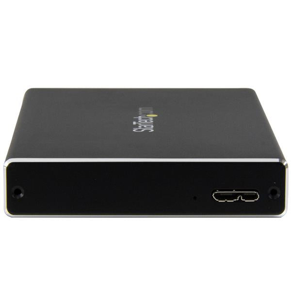 StarTech USB 3.0 Universal 2.5in SATA or IDE HDD/SSD Enclosure w/ UASP(UNI251BMU33) - 2