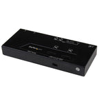 StarTech 2X2 HDMI Matrix Switch w/ Automatic and Priority Switching(VS222HDQ) - 1