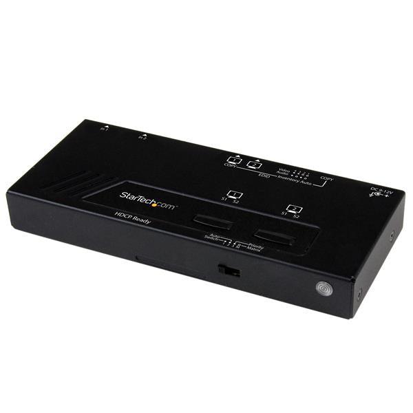 StarTech 2X2 HDMI Matrix Switch w/ Automatic and Priority Switching(VS222HDQ) - 1