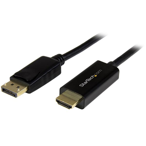 StarTech 5m(16ft) DisplayPort to HDMI Cable - 4K DP 1.2 to HDMI Adapter(DP2HDMM5MB) - 1