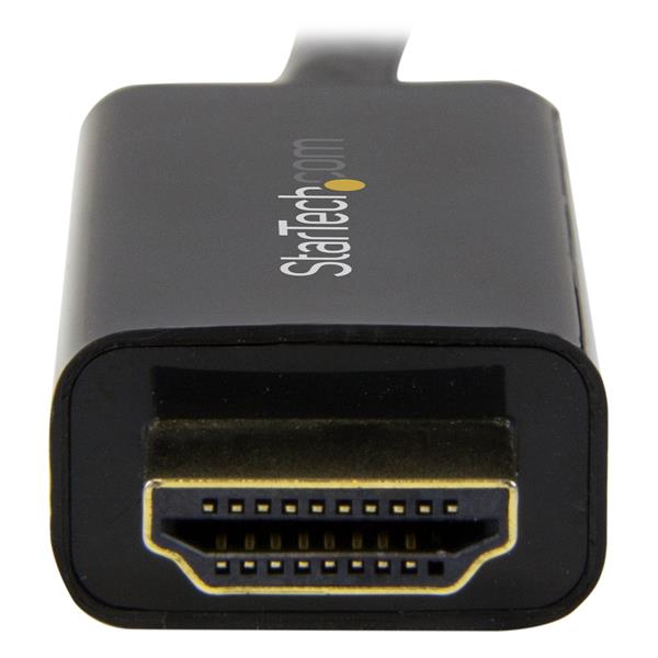 StarTech 5m(16ft) DisplayPort to HDMI Cable - 4K DP 1.2 to HDMI Adapter(DP2HDMM5MB) - 5