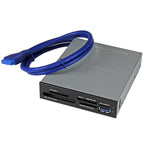 StarTech USB 3.0 Internal Multi-Card Reader w/ UHS-II -SD/MicroSD/MS/CF(35FCREADBU3) - 1