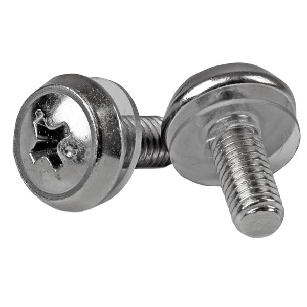 StarTech M5 x 12mm - Mounting Screws for Server Racks - 100 Pack(CABSCREWSM5) - 1
