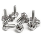 StarTech M5 x 12mm - Mounting Screws for Server Racks - 100 Pack(CABSCREWSM5) - 2