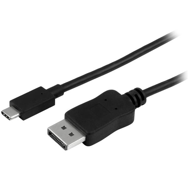 StarTech 3' USB C to DisplayPort 1.2 Cable - 4K 60Hz DP Adapter Cable(CDP2DPMM1MB) - 1