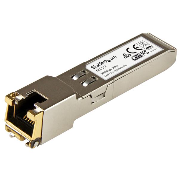 StarTech Cisco GLC-T Compatible SFP - 1GbE Copper Transceiver - 100m (GLCTST) - 1