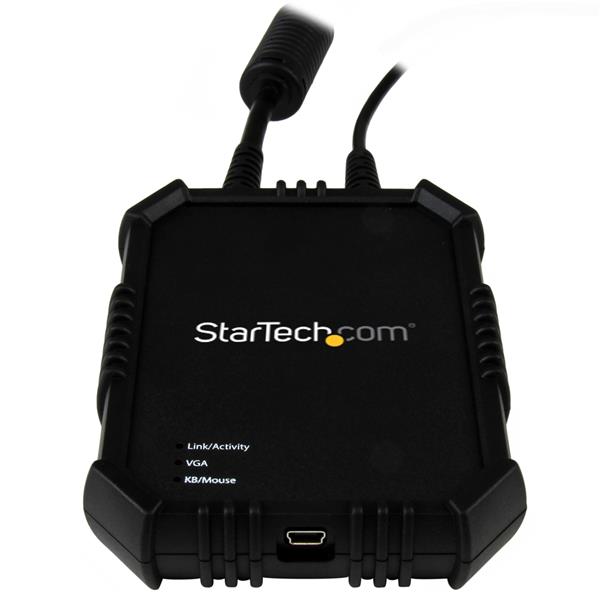StarTech Laptop to Server KVM Console - Rugged USB Crash Cart Adapter(NOTECONS02X) - 2