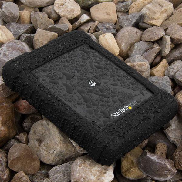 StarTech Rugged Hard Drive Enclosure - USB 3.0 to 2.5in SATA 6Gbps(S251BRU33) - 5