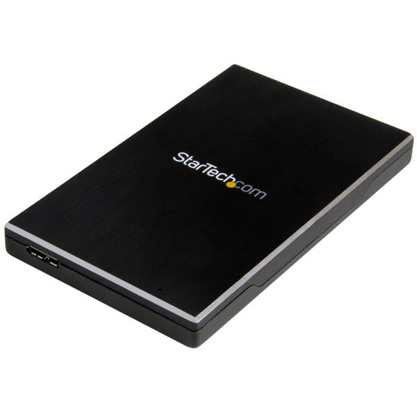 StarTech USB 3.1 (10 Gbps) Enclosure for 2.5" SATA Drives(S251BMU313) - 1