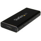 StarTech M.2 NGFF SATA Enclosure - USB 3.1 (10Gbps) with USB C Cable(SM21BMU31C3) - 1