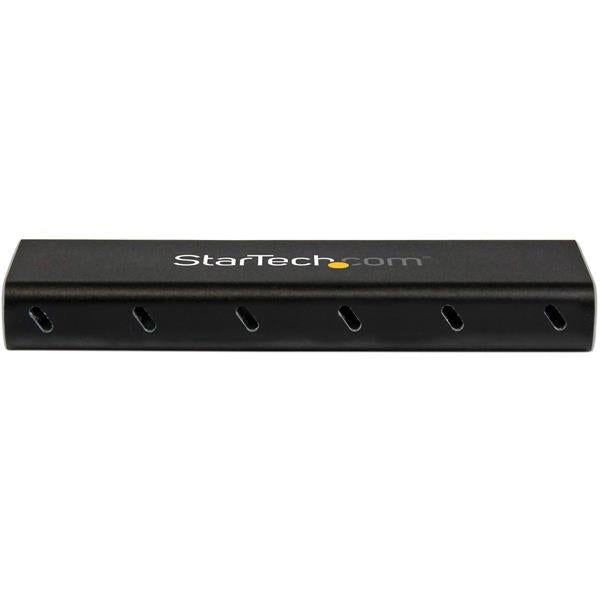 StarTech M.2 NGFF SATA Enclosure - USB 3.1 (10Gbps) with USB C Cable(SM21BMU31C3) - 2
