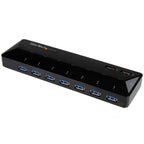 StarTech 7 Port USB 3.0 Hub plus two 2.4A Dedicated Fast Charging Ports(ST93007U2C) - 1