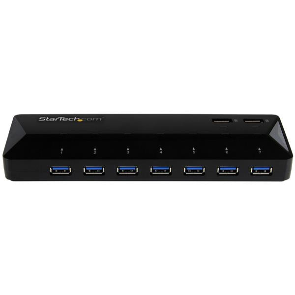 StarTech 7 Port USB 3.0 Hub plus two 2.4A Dedicated Fast Charging Ports(ST93007U2C) - 2