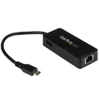 StarTech USB 3.1 USB-C to Gigabit Network Adapter with Extra USB Port(US1GC301AU) - 1