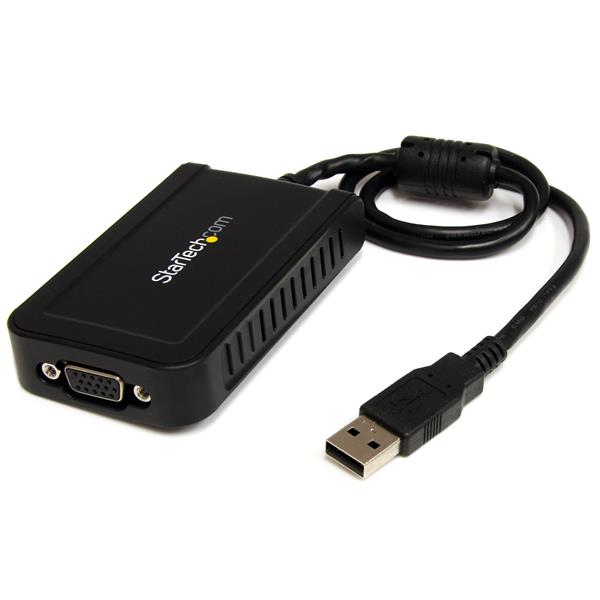 StarTech USB to VGA External Video Card Multi Monitor Adapter 1920x1200(USB2VGAE3) - 1