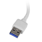 StarTech USB 3.0 to Gigabit Network Adapter - Silver - Sleek Aluminum(USB31000SA) - 3