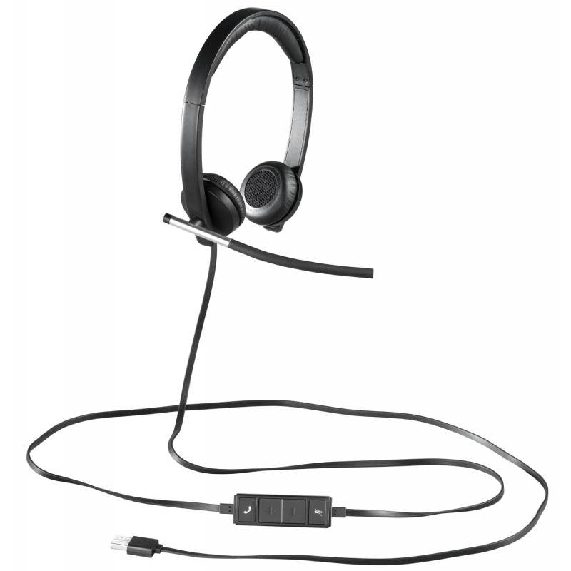 Logitech H650E USB Stereo Headset(981-000545) - 3