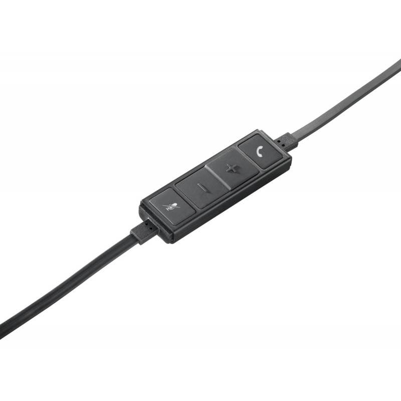 Logitech H650E USB Stereo Headset(981-000545) - 5