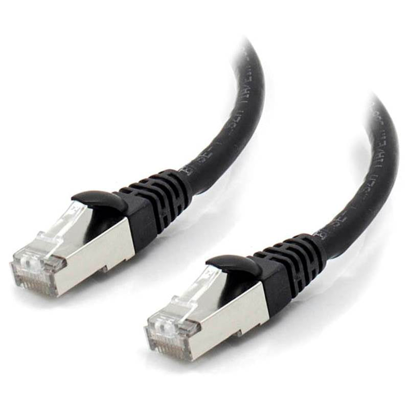 Alogic 10m Black 10G Shielded CAT6A LSZH Network Cable(C6A-10-Black-SH) - 1
