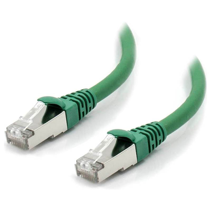 Alogic 10m Green 10G Shielded CAT6A LSZH Network Cable(C6A-10-Green-SH) - 1