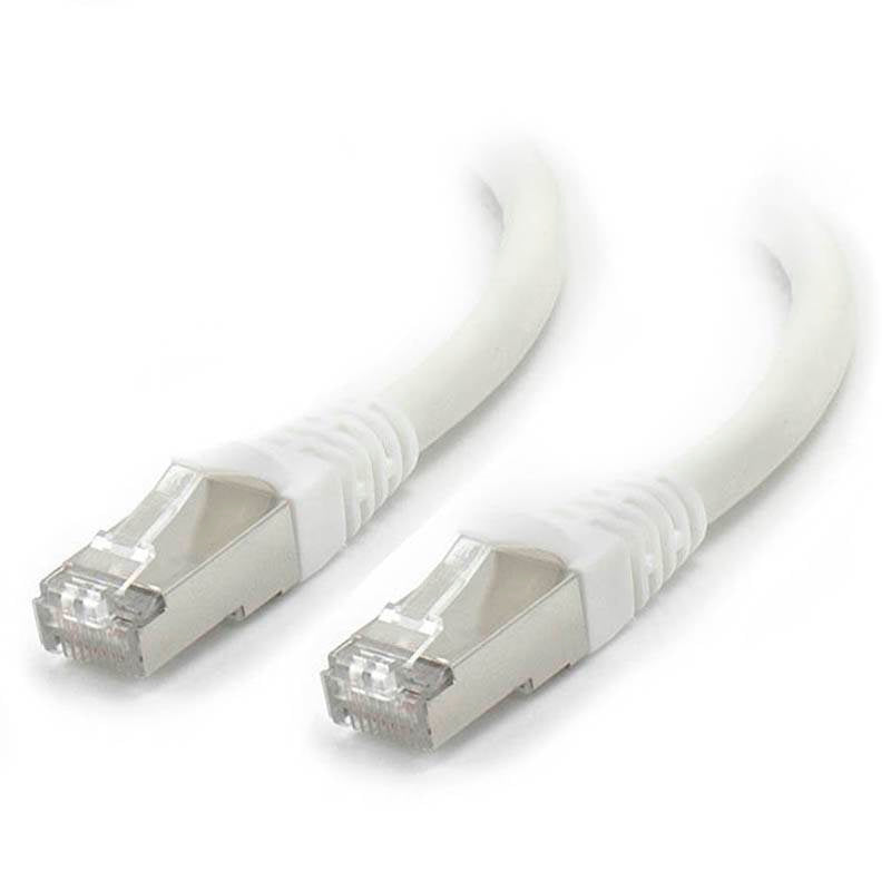 Alogic 10m White 10G Shielded CAT6A LSZH Network Cable(C6A-10-White-SH) - 1