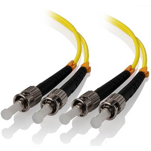 Alogic 10M ST-ST Single Mode Duplex LSZH Fibre Cable 09/125 OS2(STST-10-OS2) - 1