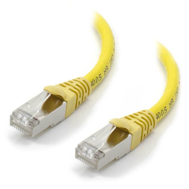 Alogic 2m Yellow 10G Shielded CAT6A LSZH Network Cable(C6A-02-Yellow-SH) - 1