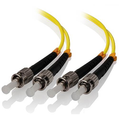 Alogic 2m ST-ST Single Mode Duplex LSZH Fibre Cable 09/125 OS2(STST-02-OS2) - 1