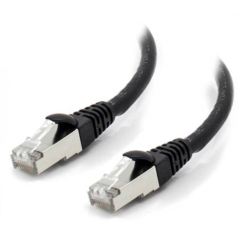 Alogic 0.5m Black 10G Shielded CAT6A LSZH Network Cable(C6A-0.5-Black-SH) - 1