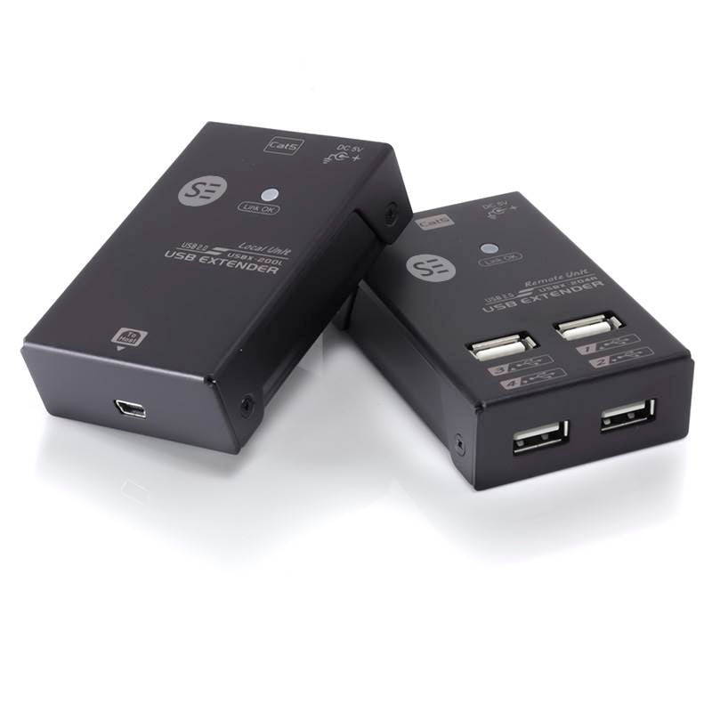 Serveredge USB 2.0 4 Port 50m USB Extender over Cat5e/Cat6 Cable(SE50UEX4P) - 1