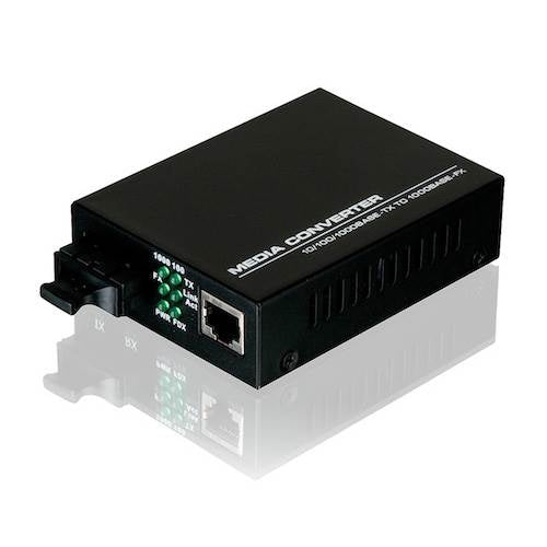 Serveredge 10/100/1000BaseTX to 1000BaseFX Singlemode SC Fibre (40Km)(SED-1000SSC-40) - 1