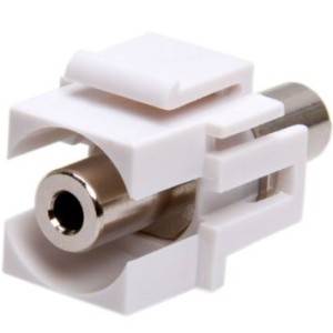 Alogic 15cm 3.5mm Audio Wall Plate Mech Fe(M/F)(3.5-FF-WP) - 1