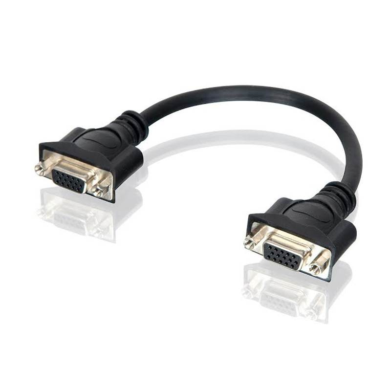 Alogic 15cm VGA Wall Plate Mech Fe(M/F)(VGA-FF-WP) - 1